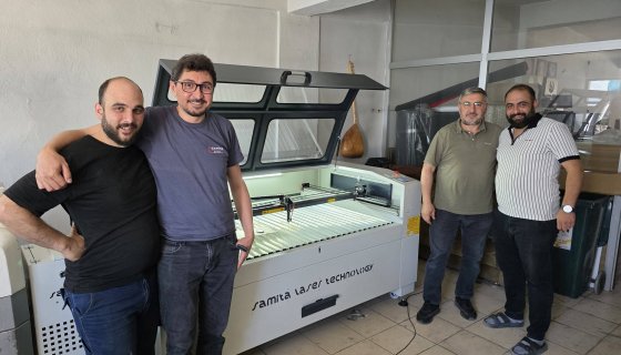 Makine Parkurumuza Yeni Lazer